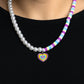 Precise Psychedelic - Purple - Paparazzi Necklace Image