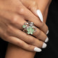 Fairy Circle - Green - Paparazzi Ring Image