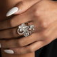 Fairy Circle - White - Paparazzi Ring Image