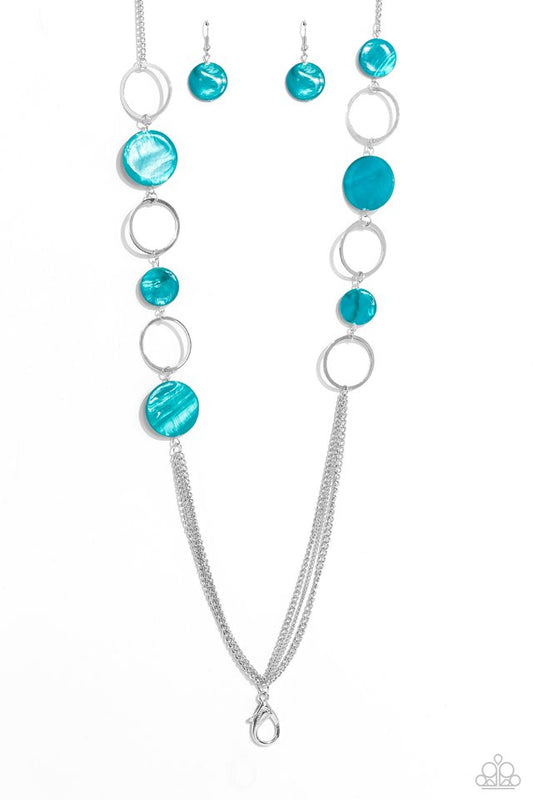 Beach Hub - Blue - Paparazzi Necklace Image