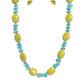 Stone Age Showcase - Green - Paparazzi Necklace Image