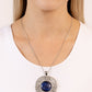 Maze STUNNER - Blue - Paparazzi Necklace Image