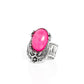 Serrated Style - Pink - Paparazzi Ring Image