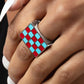 Checkerboard Craze - Red - Paparazzi Ring Image