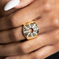 Stylish Sunbeams - Gold - Paparazzi Ring Image