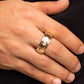 Seize the Sophistication - Gold - Paparazzi Ring Image