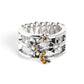 Fly Me To The Stars - Orange - Paparazzi Ring Image