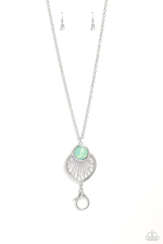 Celestial Charisma - Green - Paparazzi Necklace Image