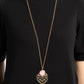 Celestial Charisma - Gold - Paparazzi Necklace Image