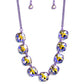 Combustible Command - Purple - Paparazzi Necklace Image