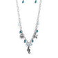 Seahorse Season - Blue - Paparazzi Necklace Image