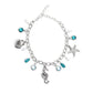 Seahorse Serenade - Blue - Paparazzi Bracelet Image