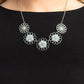 Mandala Mosaic - Blue - Paparazzi Necklace Image