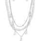 BEAD All About It - Silver - Paparazzi Necklace Image