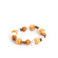 Take A WOOD Look - Brown - Paparazzi Bracelet Image