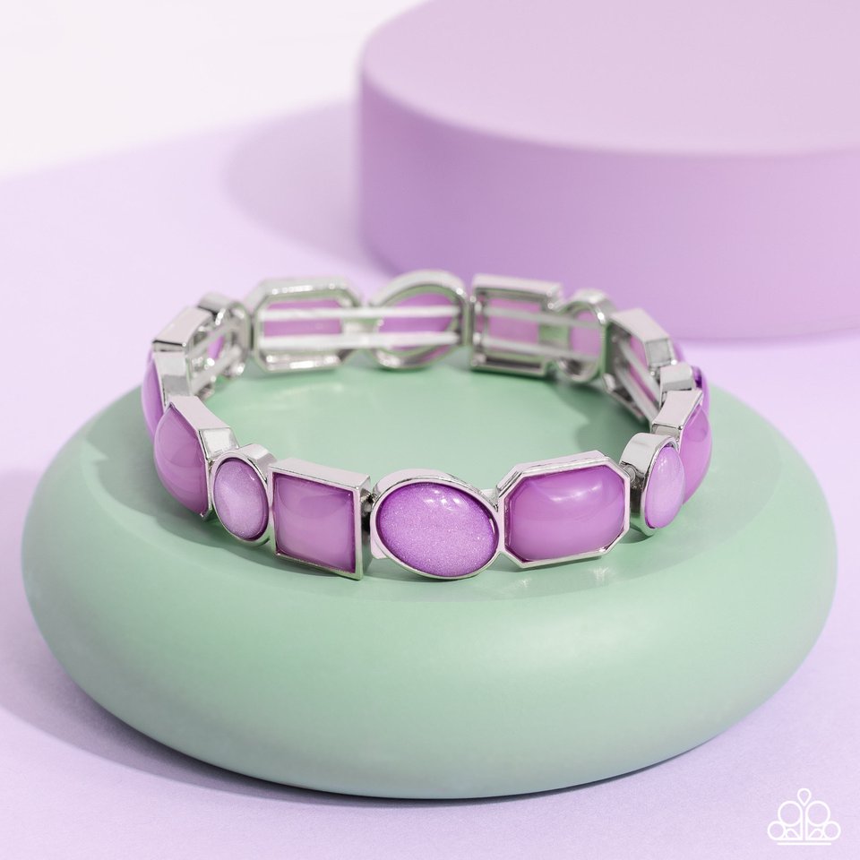 Nice GLOWING! - Purple Bracelet - Paparazzi Accessories – Five Dollar  Jewelry Shop