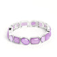 Giving Geometrics - Purple - Paparazzi Bracelet Image