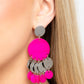 SHELL of the Ball - Pink - Paparazzi Earring Image