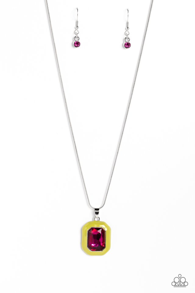 Emerald Energy - Multi - Paparazzi Necklace Image