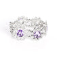 Pact of Petals - Purple - Paparazzi Bracelet Image