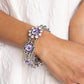 Pact of Petals - Purple - Paparazzi Bracelet Image