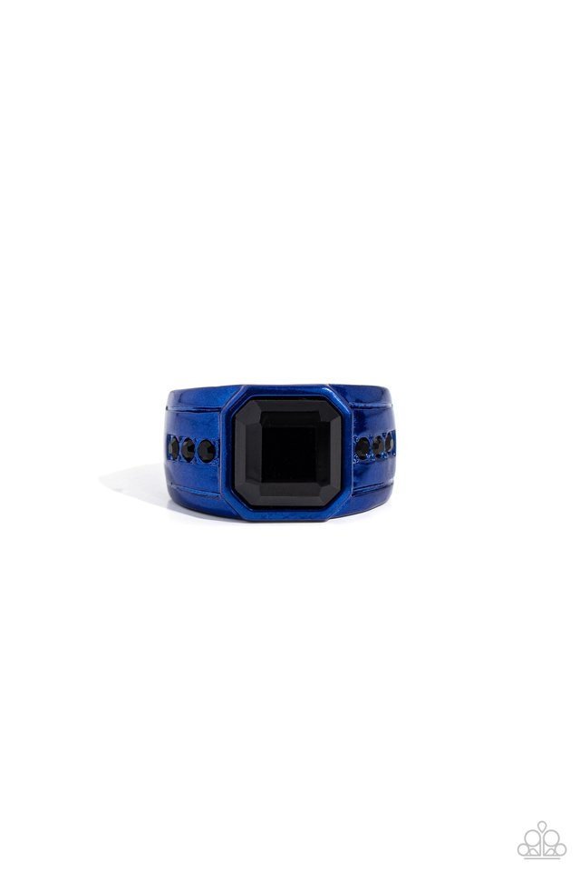 Paparazzi Ring ~ Daily Dominance - Blue – Paparazzi Jewelry | Online ...