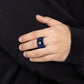 Daily Dominance - Blue - Paparazzi Ring Image