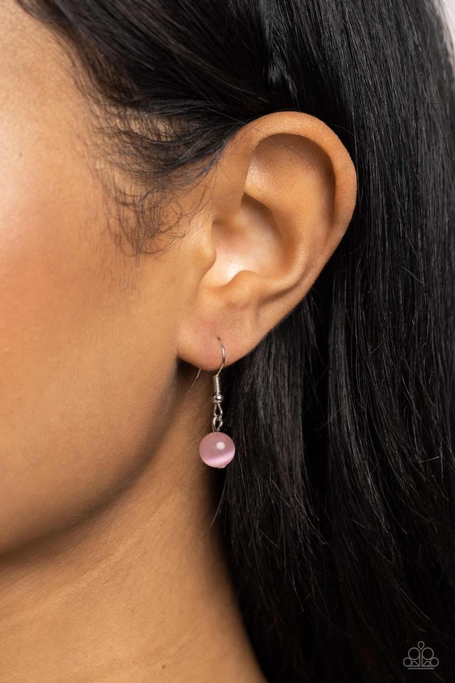 Framed in France - Pink - Paparazzi Necklace Image