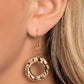Rounded Redux - Gold - Paparazzi Necklace Image