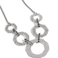 Rounded Redux - Silver - Paparazzi Necklace Image