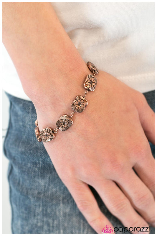 Paparazzi Bracelet ~ Bora Bora  - Copper