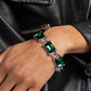 Dazzling Debut - Green - Paparazzi Bracelet Image