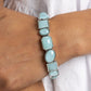 Giving Geometrics - Blue - Paparazzi Bracelet Image