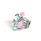 Timeless Trickle - Blue - Paparazzi Ring Image