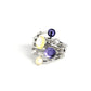 Timeless Trickle - Purple - Paparazzi Ring Image
