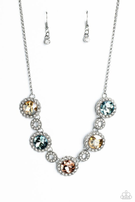 Gorgeous Gems - Multi - Paparazzi Necklace Image