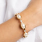 Are You Gonna Be My PEARL? - Gold - Paparazzi Bracelet Image