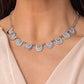 Grandiose Grace - Blue - Paparazzi Necklace Image