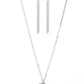 Leave Your Initials - Silver - D - Paparazzi Necklace Image