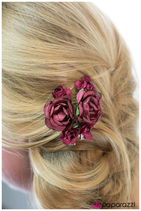 Paparazzi Hair Accessories ~ Sugar Plum Fairy - Red