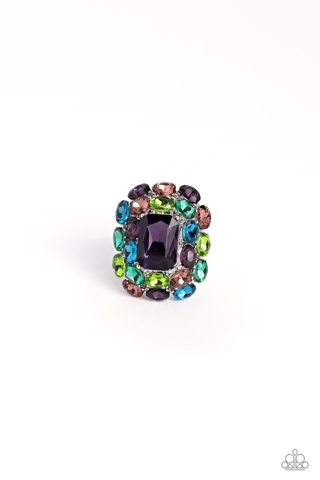 Perfectly Park Avenue - Purple - Paparazzi Ring Image