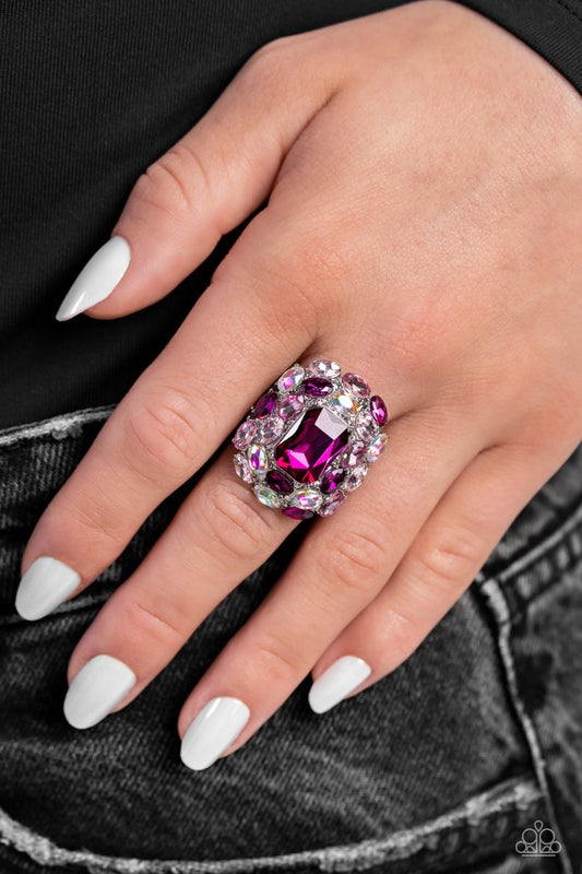 Perfectly Park Avenue - Pink - Paparazzi Ring Image
