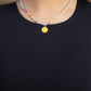 Smiling Showdown - Yellow - Paparazzi Necklace Image