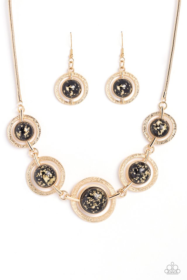 Sophisticated Showcase - Black - Paparazzi Necklace Image