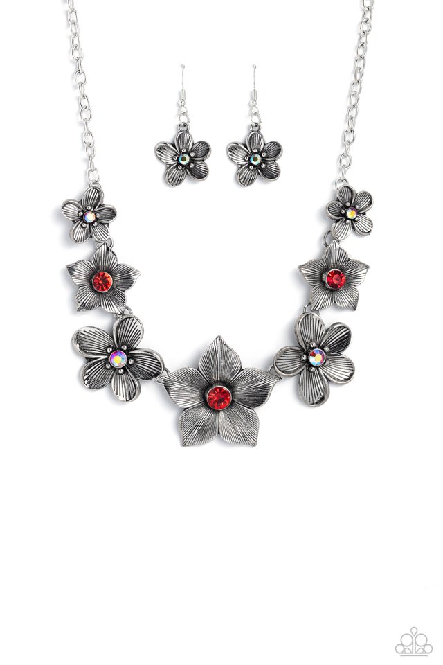 Paparazzi Necklace ~ Free FLORAL - Red – Paparazzi Jewelry | Online ...