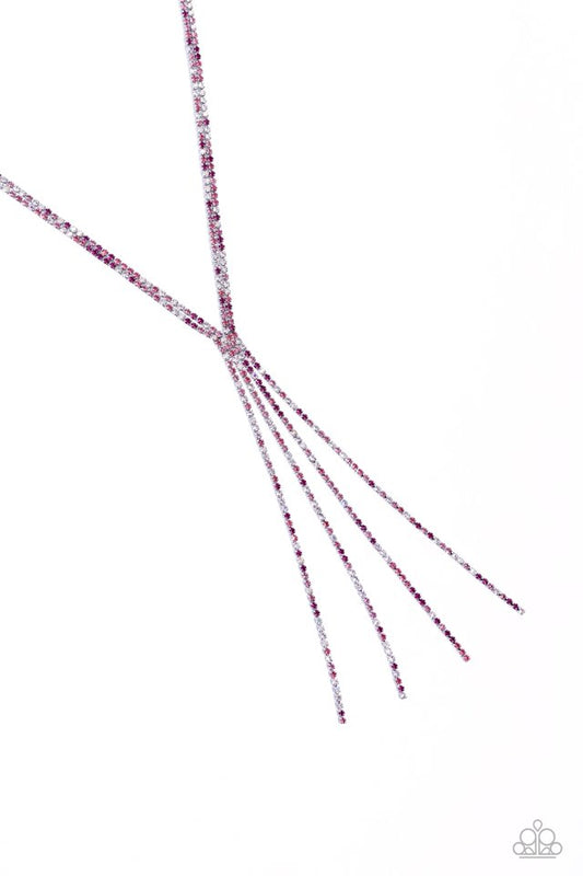 Jazz STRANDS - Pink - Paparazzi Necklace Image