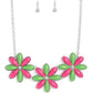 Bodacious Bouquet - Green - Paparazzi Necklace Image