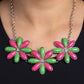 Bodacious Bouquet - Green - Paparazzi Necklace Image