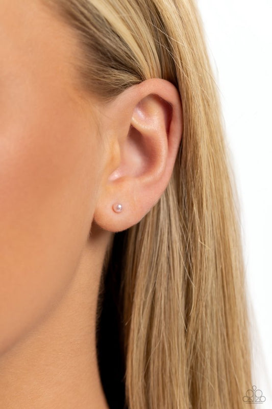 Dainty Details - Pink - Paparazzi Earring Image