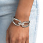 Mechanic Masquerade - Silver - Paparazzi Bracelet Image